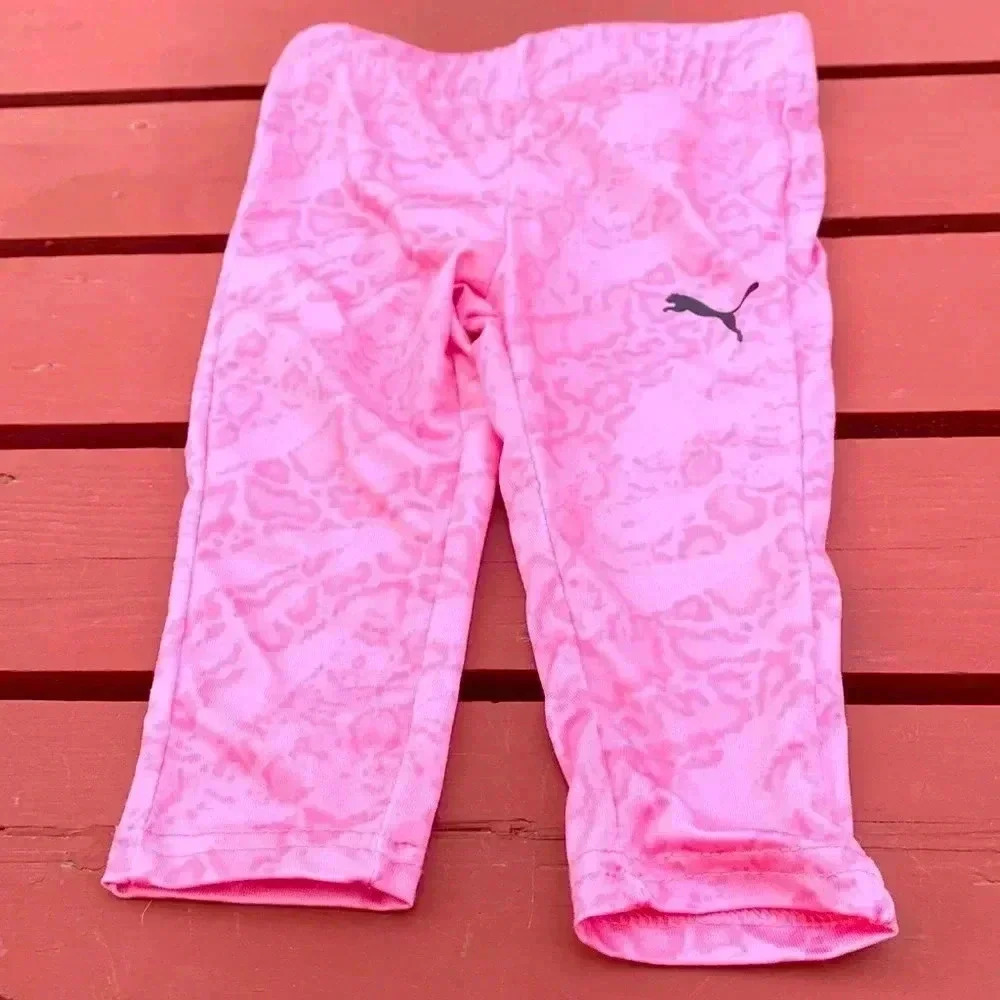 Five for 25 NWOT Puma track pants, polyester knit, lightweight, elastic waist - Picture 1 of 4